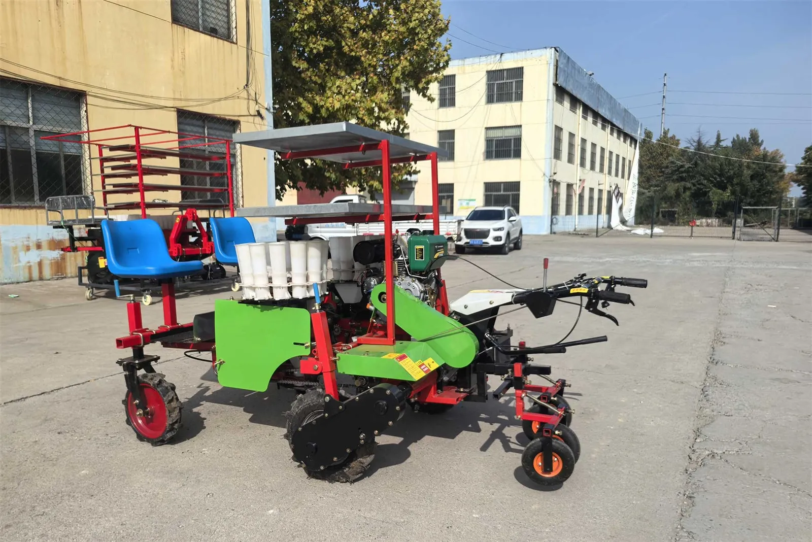 Two-Row Vegetable Transplanter 12 Two-Row Vegetable Transplanter 12